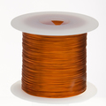 Remington Industries Magnet Wire, Enameled Copper Wire, 18 AWG, 1.0 Lbs, 199' Length, 0.0428" Diameter, 200°C, Natural 18H200P